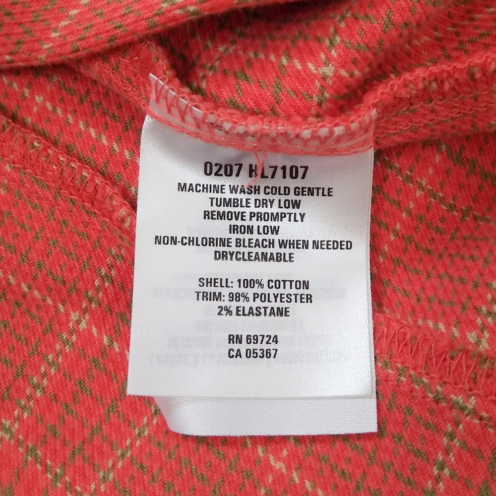 Columbia Plaid Button Down Shacket, Medium - image 6